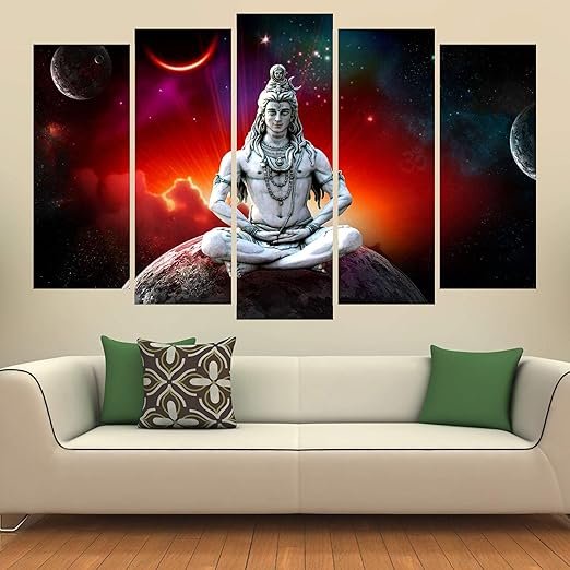 Mahadev wall painting
