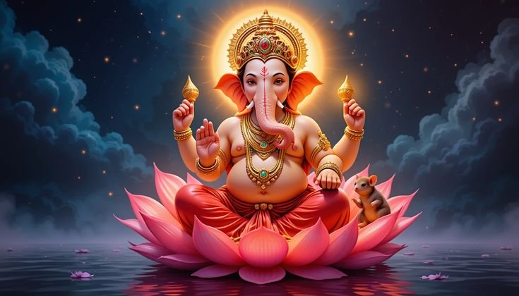 Ganpati wall painting