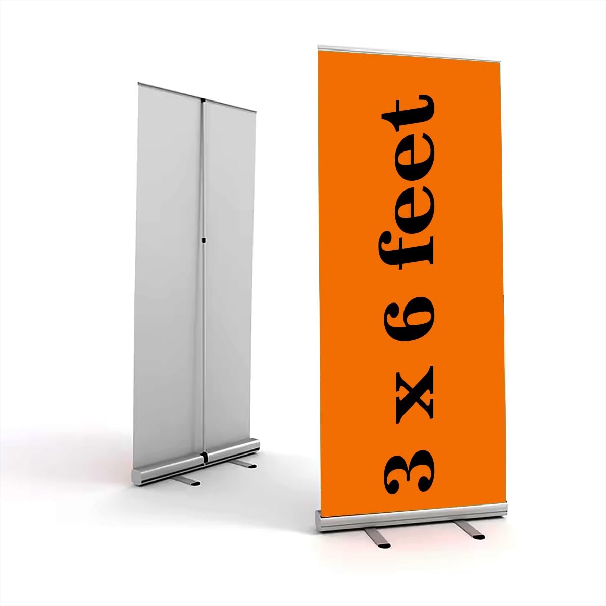 Roll up Banner standee 3x6 feet