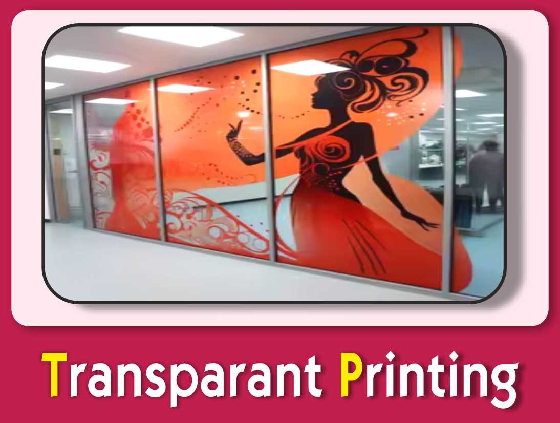 TRANSPARNT  PRINTING GLSSS